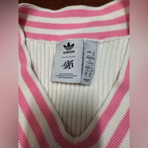 Adidas x Maxallure White Sweater Vest - Picture 9 of 13